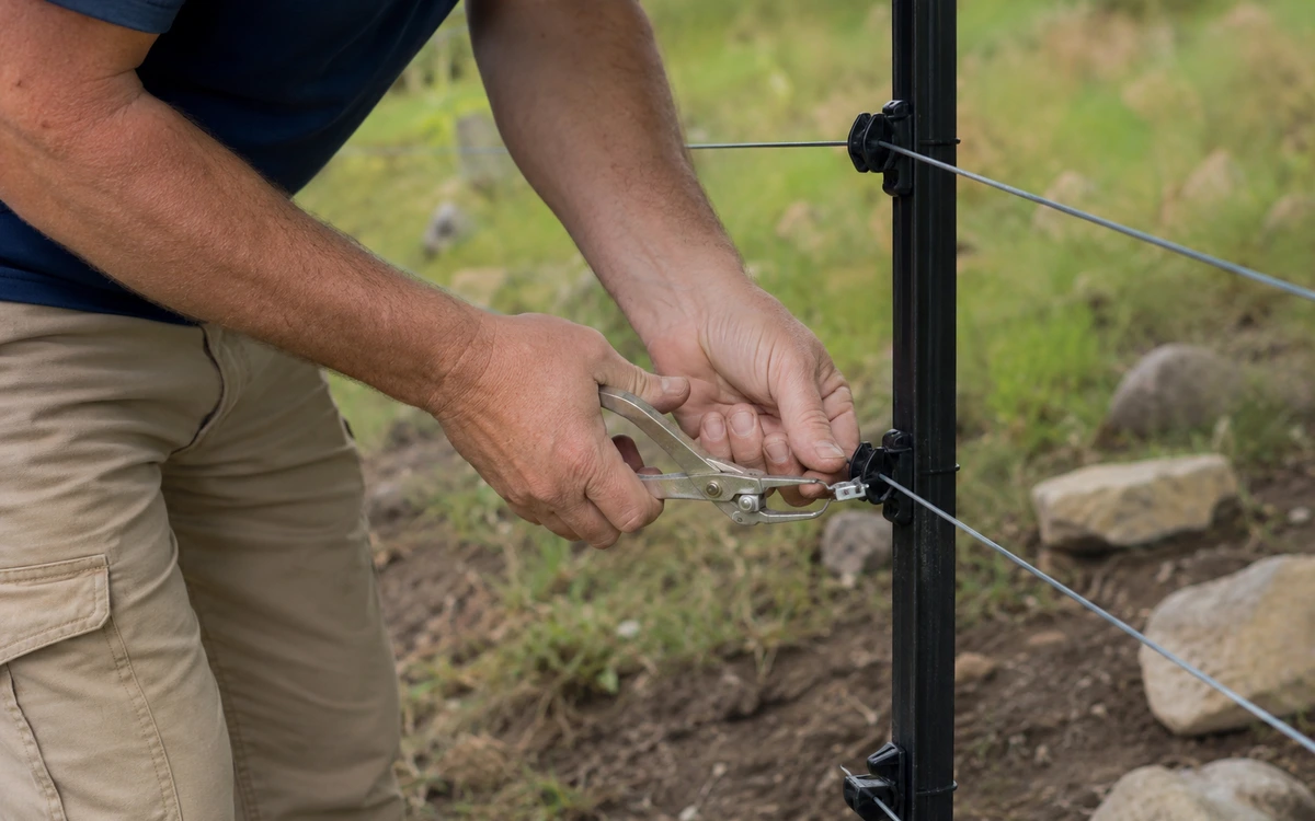 Electric fence repair contractor
